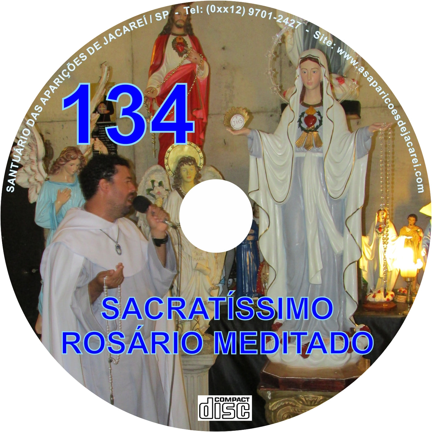 CD Rosário Meditado 134 CD Rosário Meditado 134